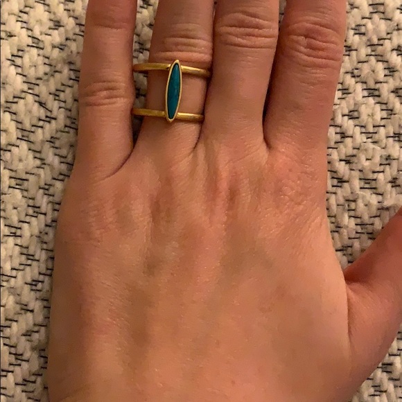 Madewell Jewelry - Madewell ring with blue stone